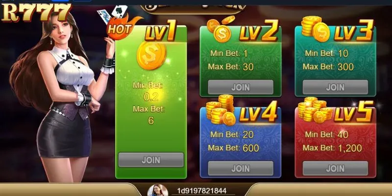 The card games at the casino feature a variety of gameplay