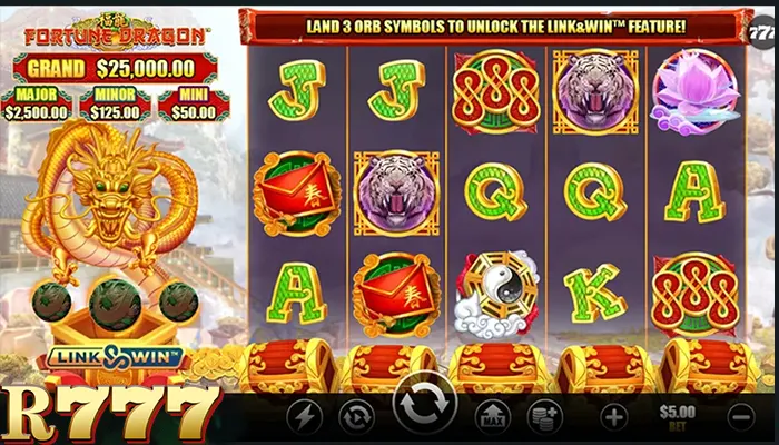 Fortune Dragon Slot Game on R777 – High RTP and Bonus Spins