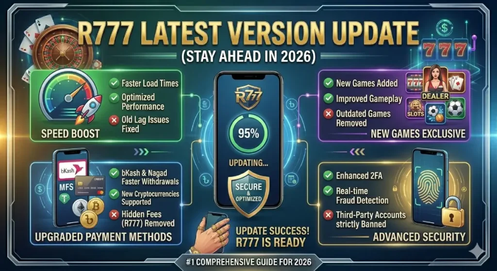 R777 Latest Version Update
